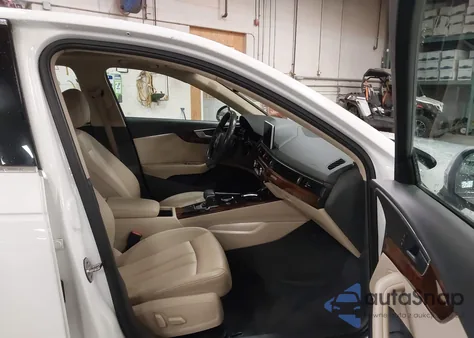 2017 Audi A4 2.0T Premium z USA, uszkodzony, nr VIN WAUENAF41HN037254